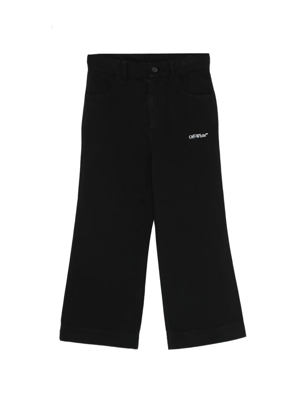 Off-White Kids logo trousers - Nero