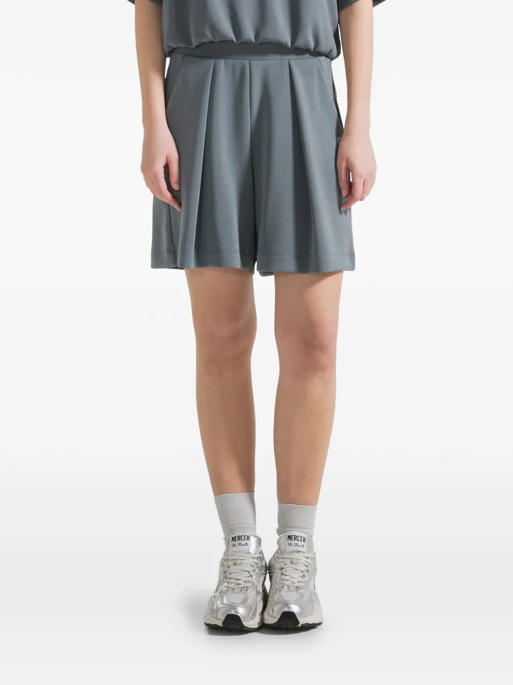 DEHA pleated shorts - Grigio