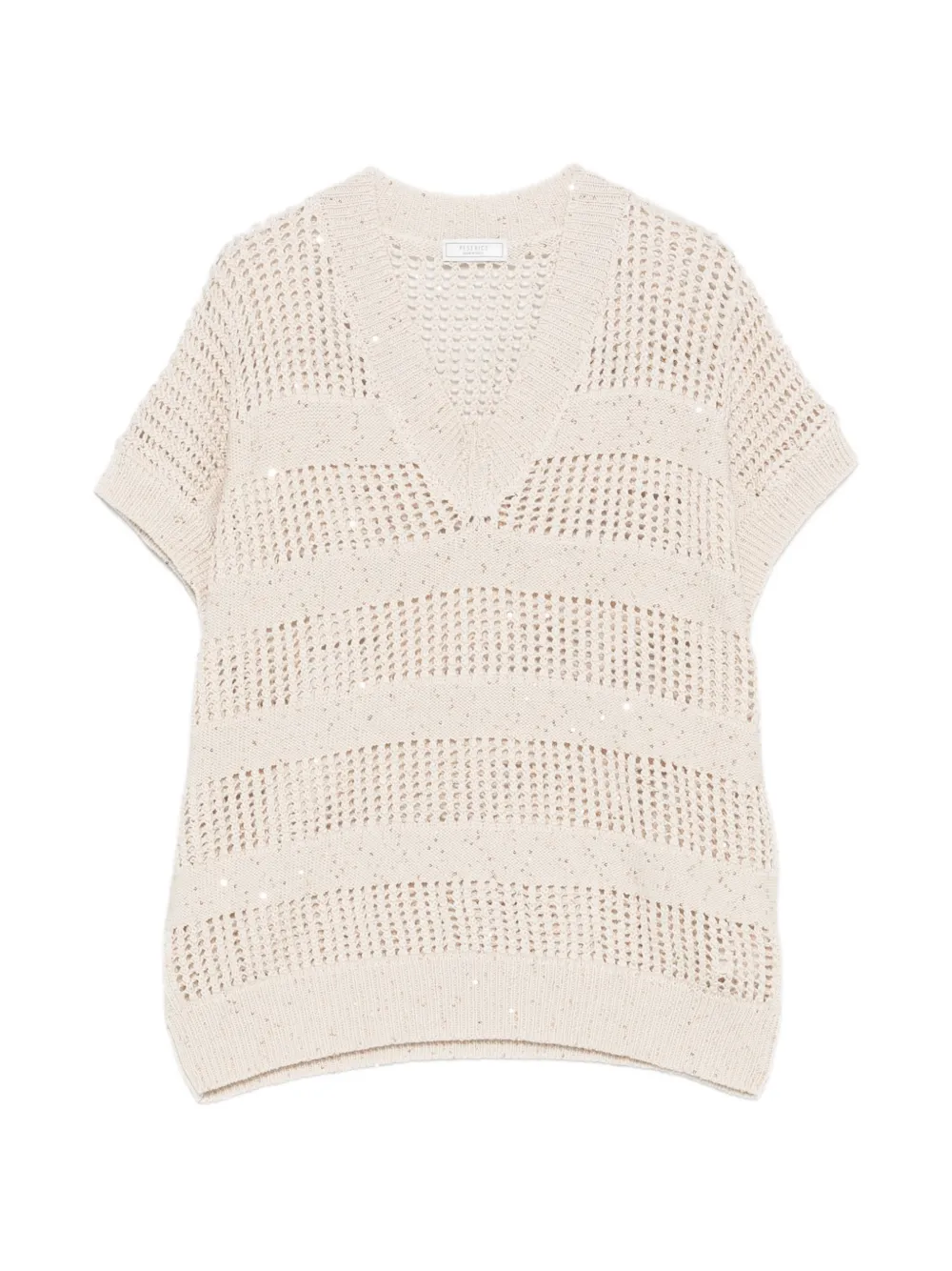 Peserico V-neck sweater - Toni neutri