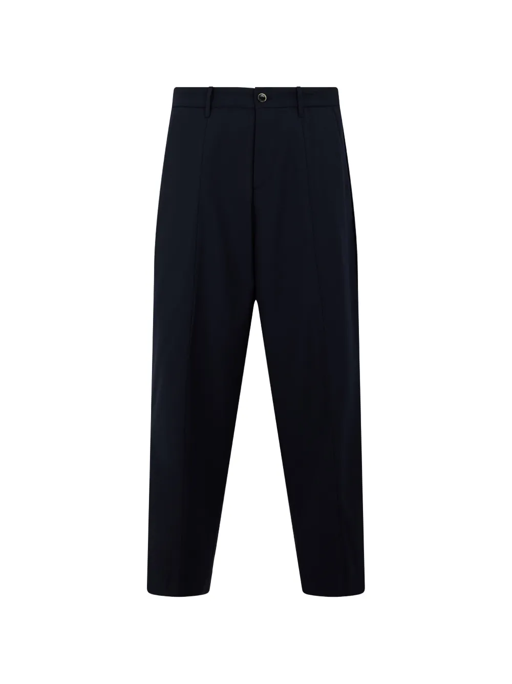 Nine In The Morning button pleat trousers - Blu
