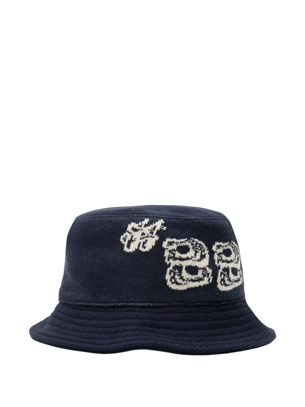 Honor The Gift jacquard bucket hat - Blu