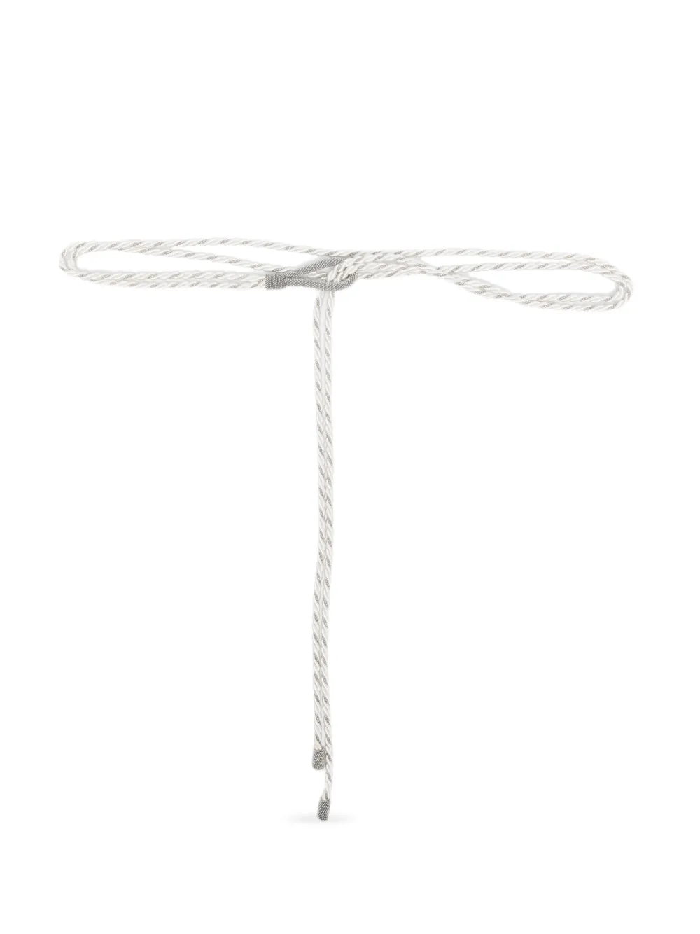 Peserico Cintura con decorazione - Bianco