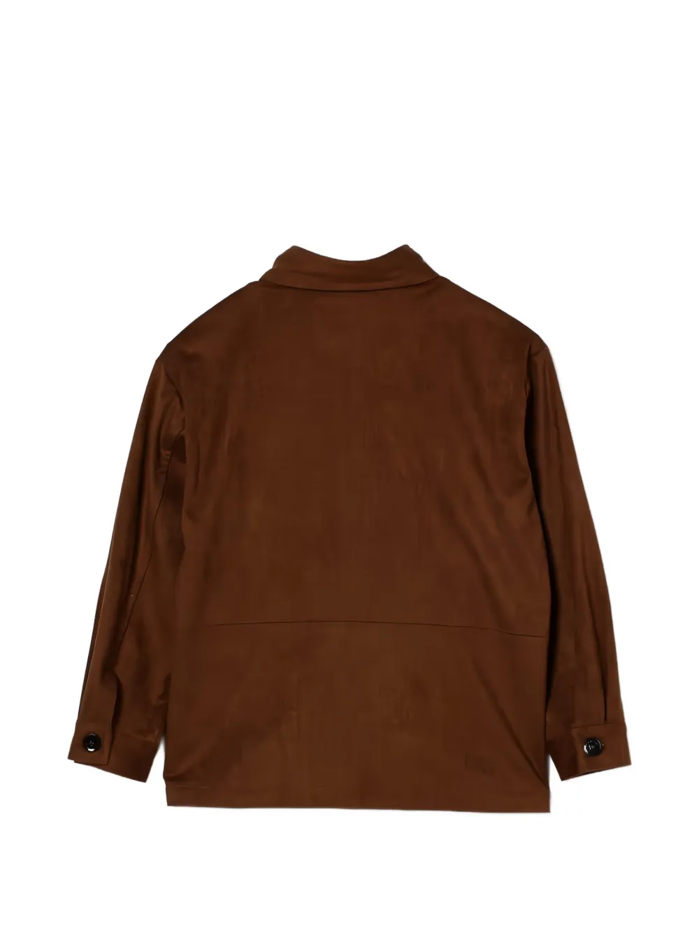  Paolo Pecora Kids Button-down Shirt - Brown 