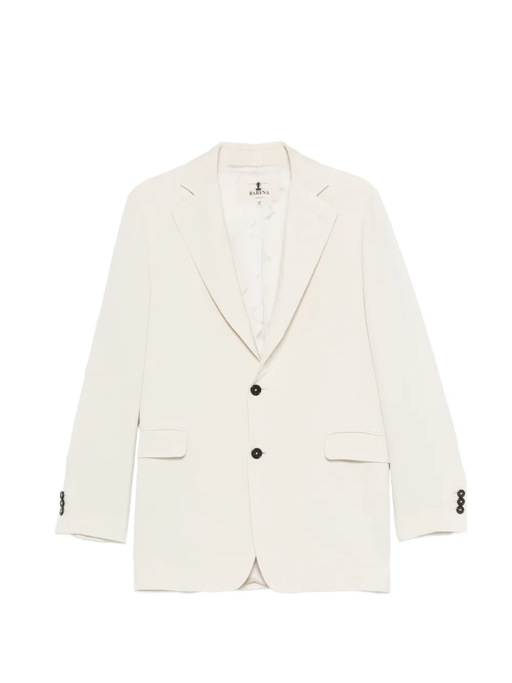 Barena button flap-pocket blazer - Toni neutri