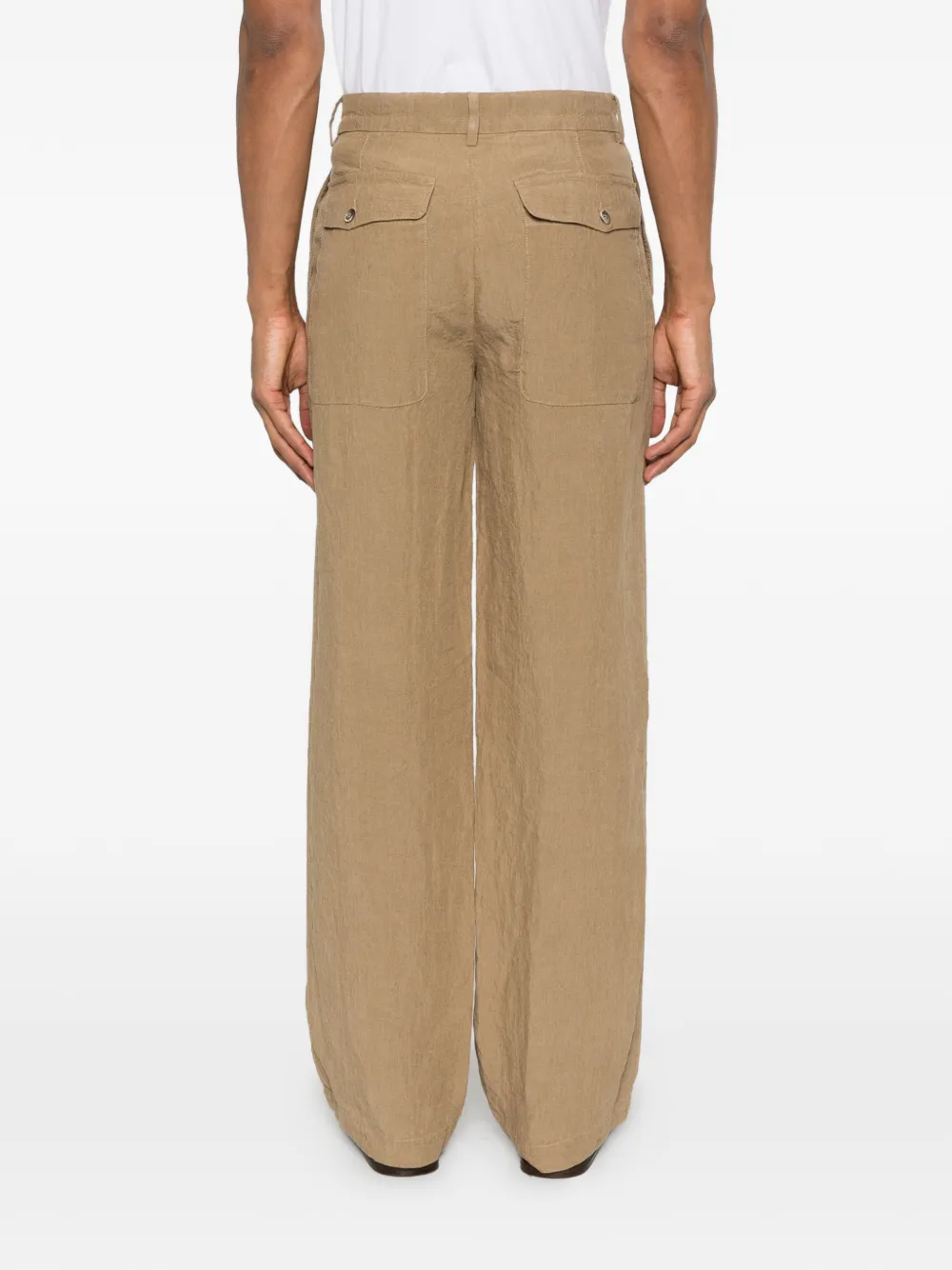 Barena Cavea Marte linnen broek Beige