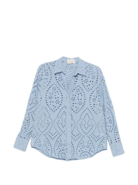 MC2 Saint Barth blusa Sangallo de algodón