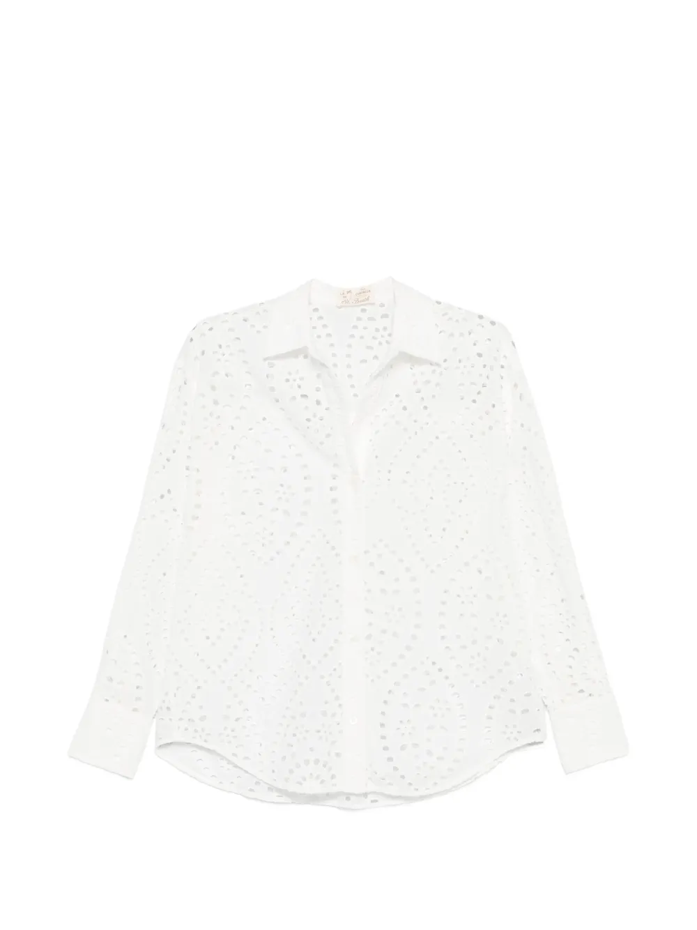 MC2 Saint Barth Sangallo embroidery blouse - Bianco
