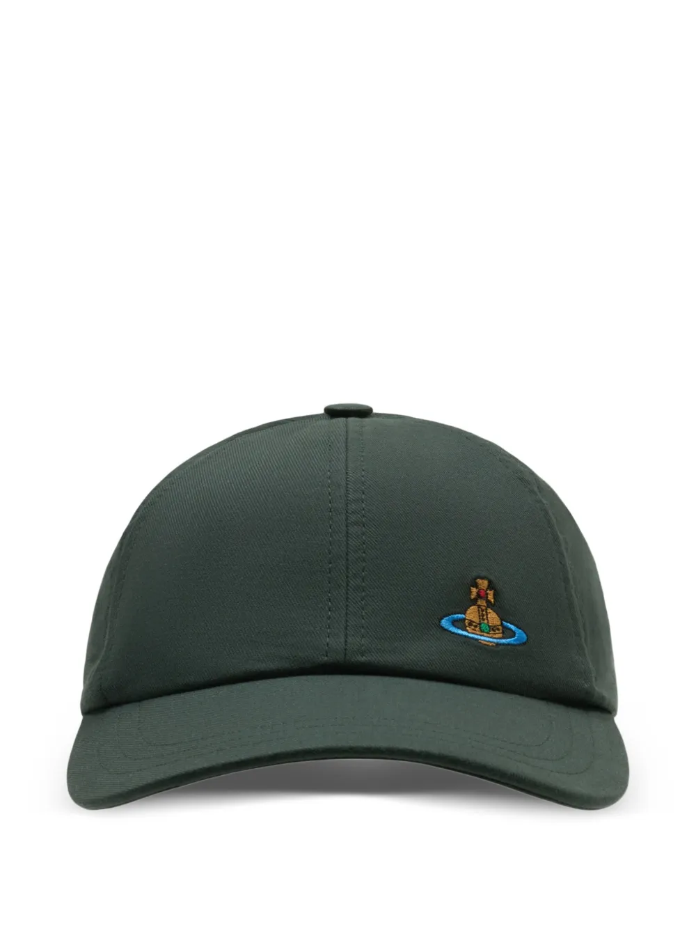 Vivienne Westwood orb-detail baseball cap - Verde