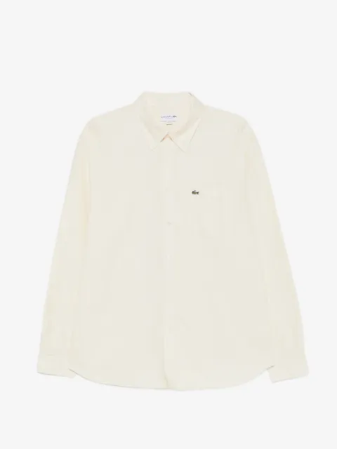 Lacoste camisa con parche del logo