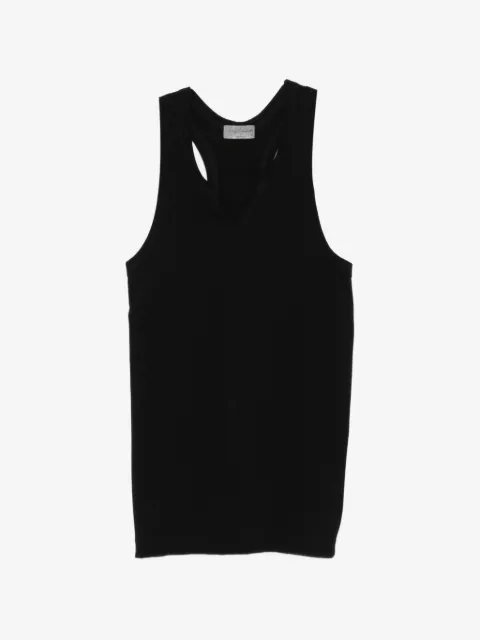 Yohji Yamamoto V-neck tank top