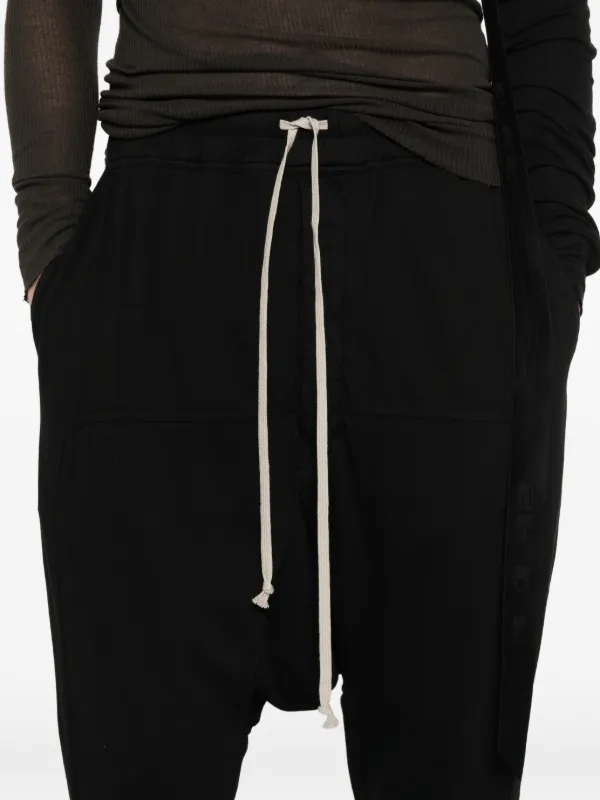 パンツ rick owens DRKSHDW prisonner RIG XS RICK OWENS DRKSHDW - BLACK PRISONER DRAWSTRING TROUSERS – LE LABO