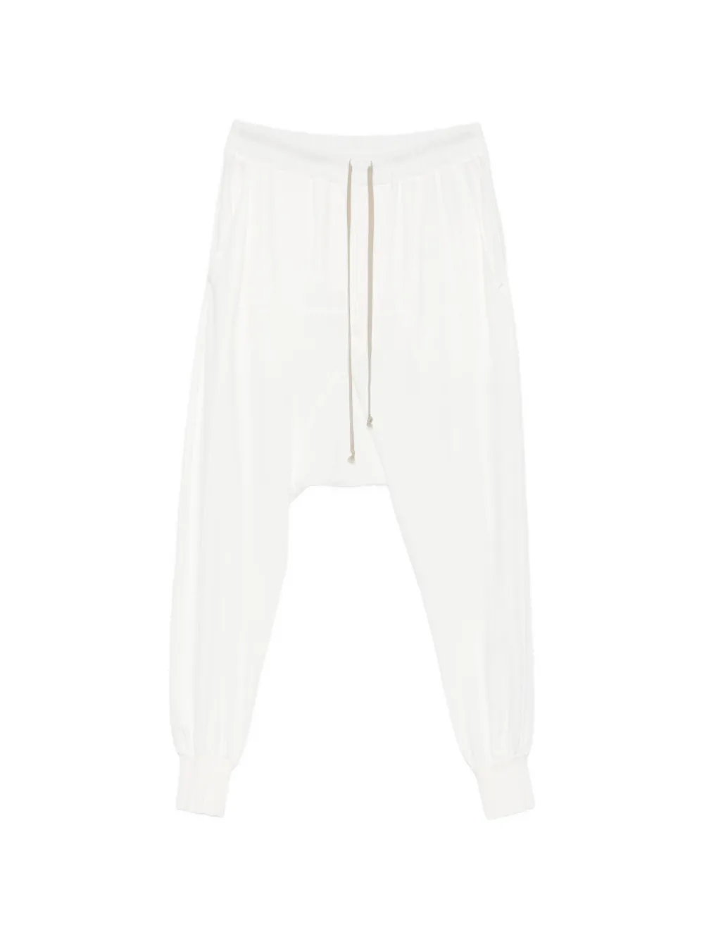 Rick Owens DRKSHDW Prisoner drawstring trousers - Bianco