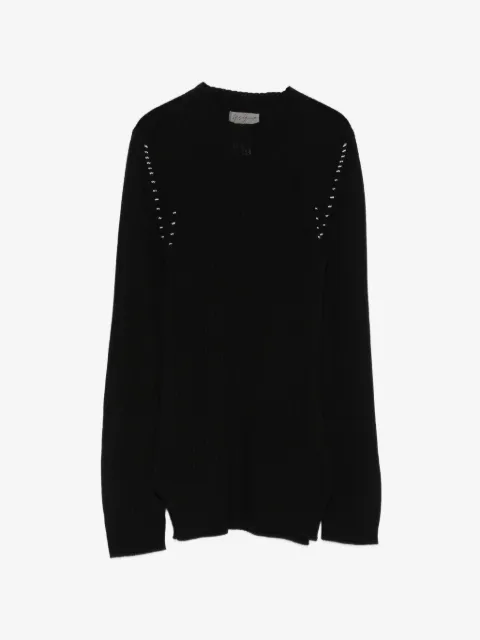 Yohji Yamamoto ribbed sweater