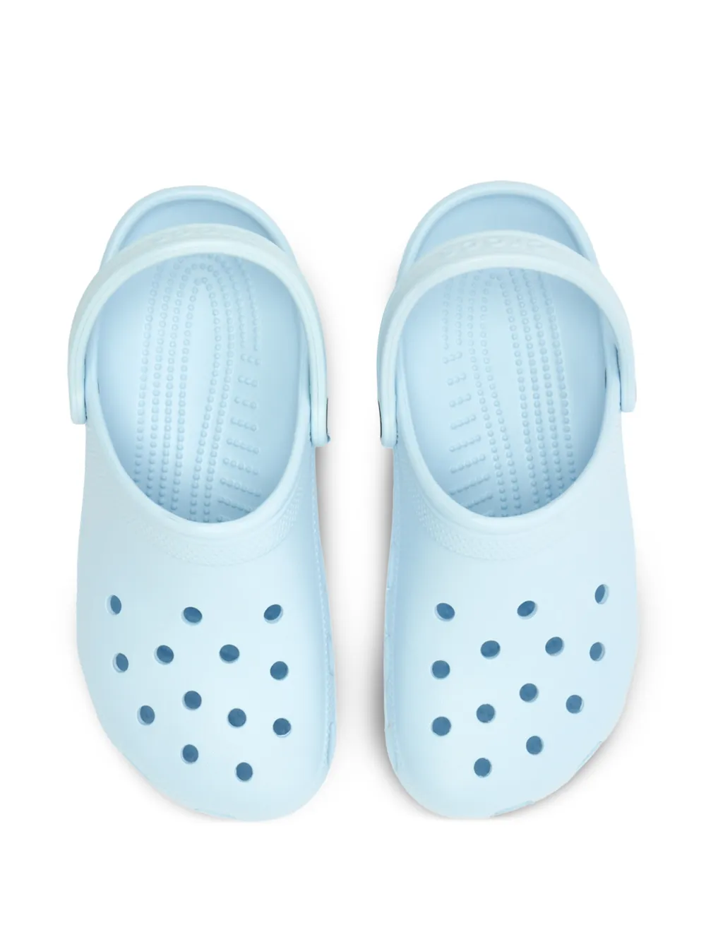 Crocs perforated slingback sandals Blauw