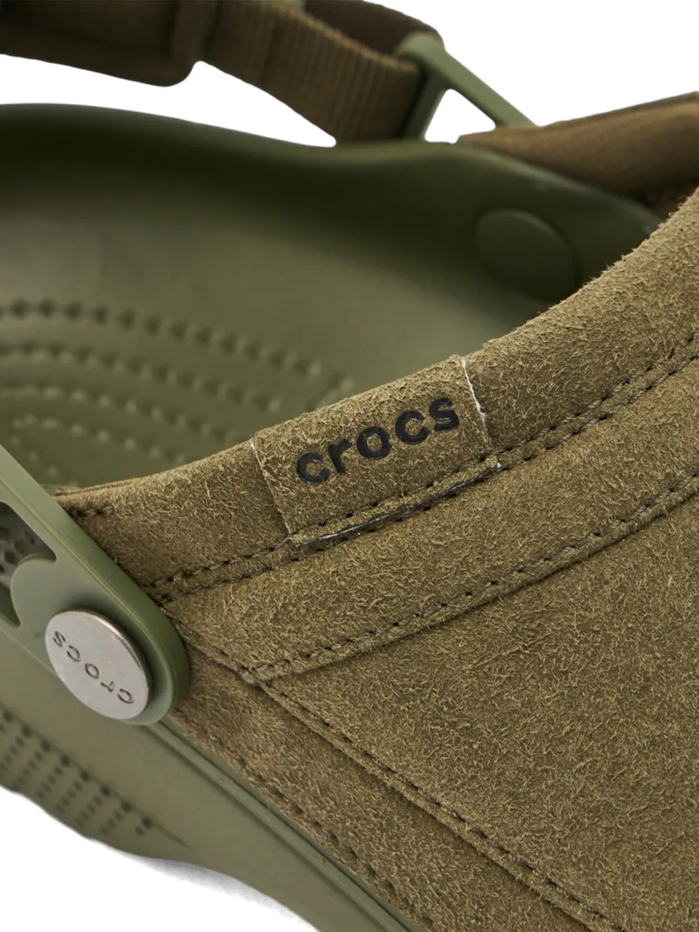 Crocs Classic Crafted muiltjes Groen