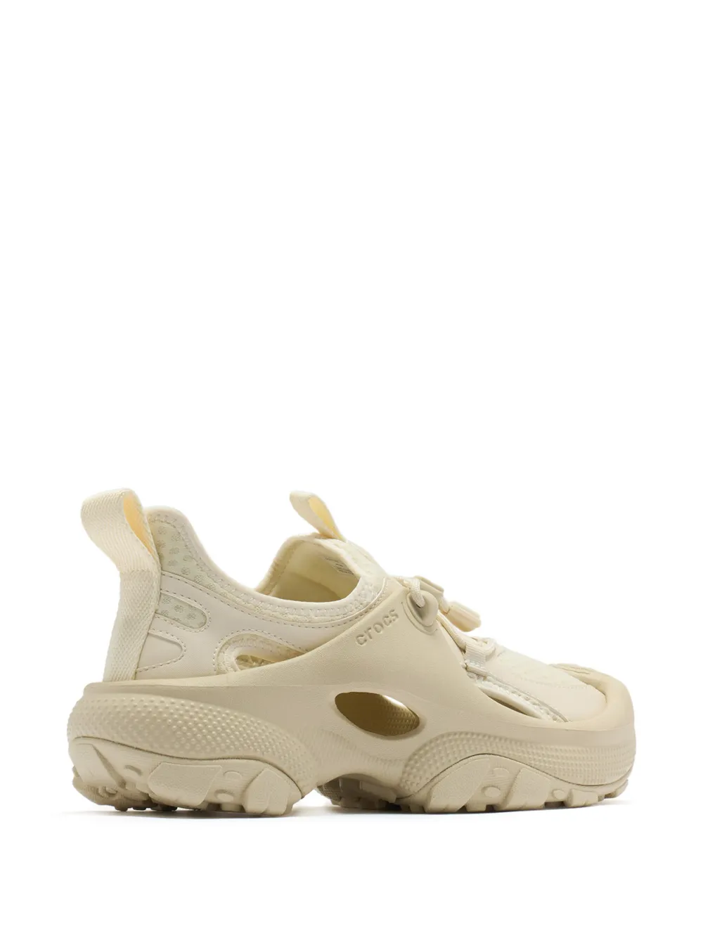 Crocs Sneakers met uitgesneden details Beige