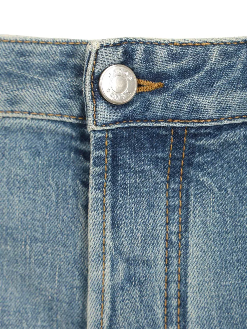 Jacob Cohën Jeans met logopatch Blauw