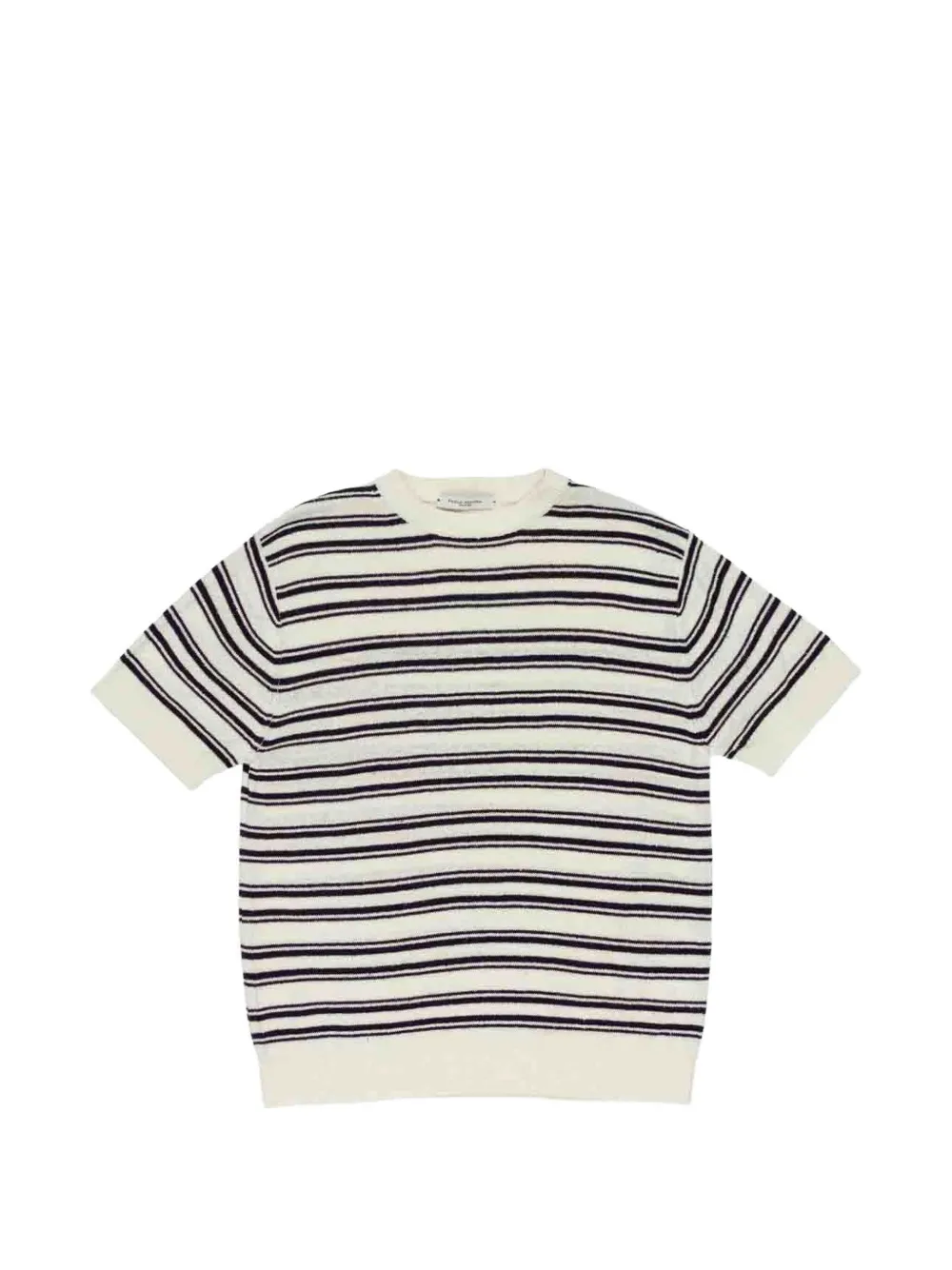 Paolo Pecora Kids striped T-shirt - Toni neutri