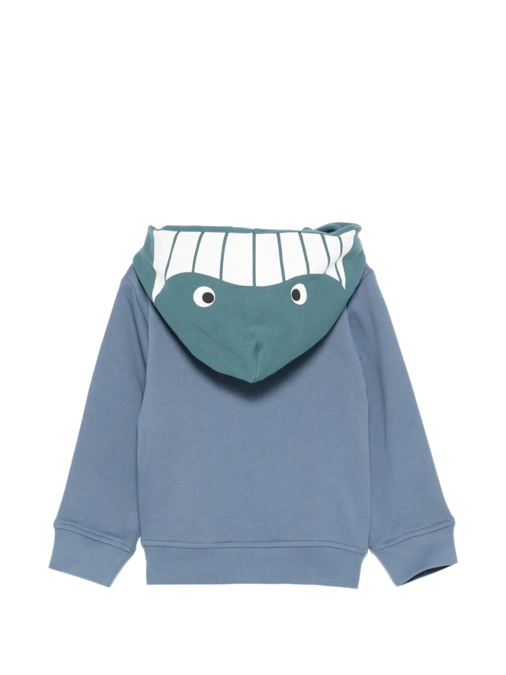 Stella McCartney Kids Hoodie met rits Blauw