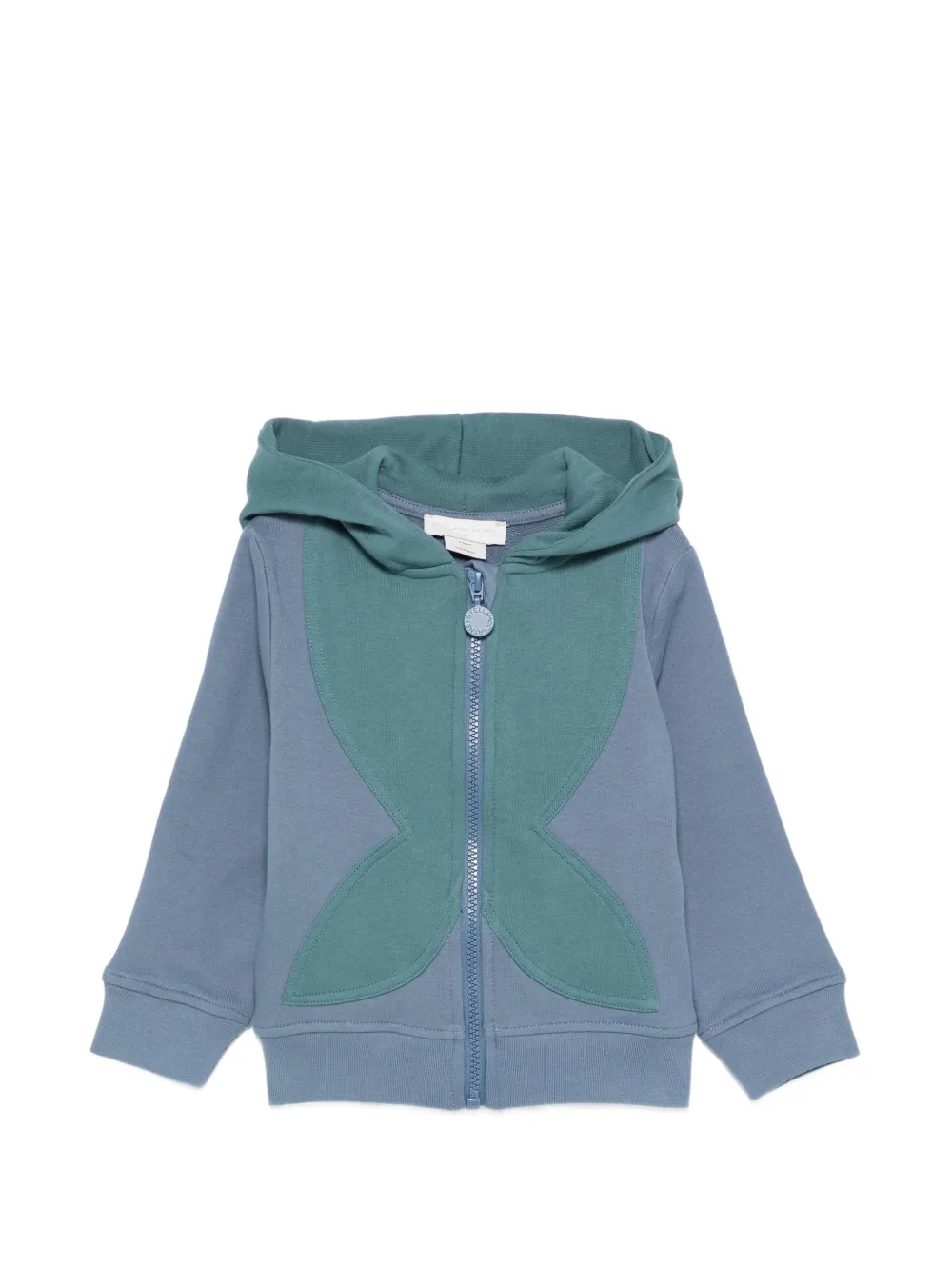 Stella McCartney Kids zip-up hoodie - Blu