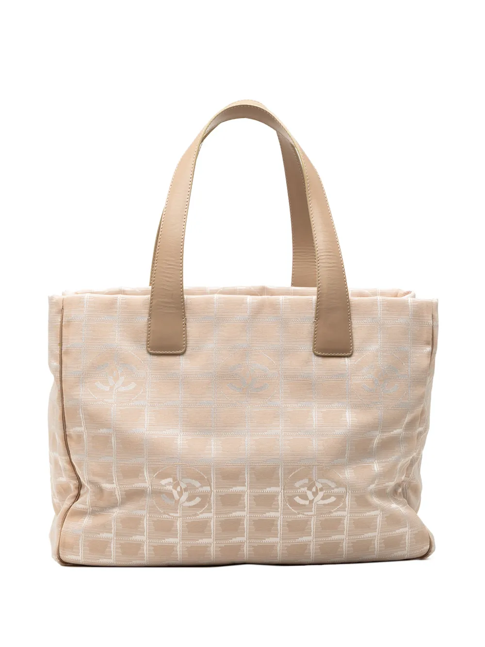 CHANEL Pre-Owned 2002-2003 New Travel Line Nylon tote bag - Marrone