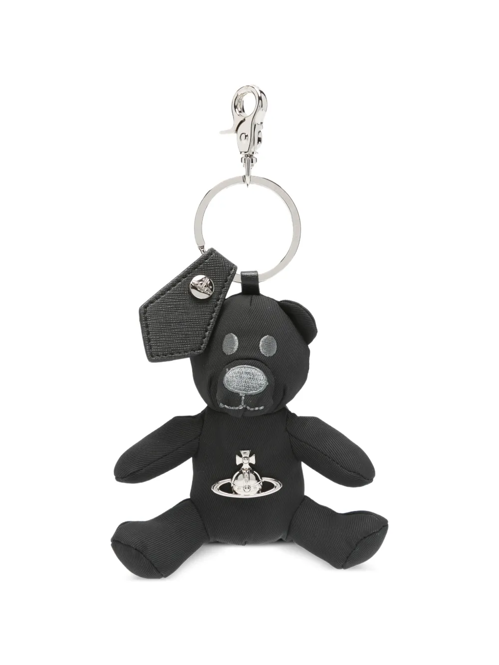 Vivienne Westwood teddy-pendant keyring - Schwarz