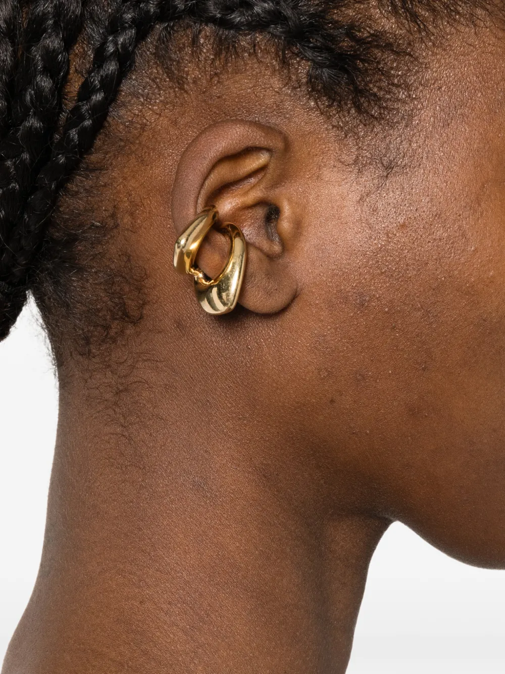  Panconesi Drop Ear Cuff - Gold 