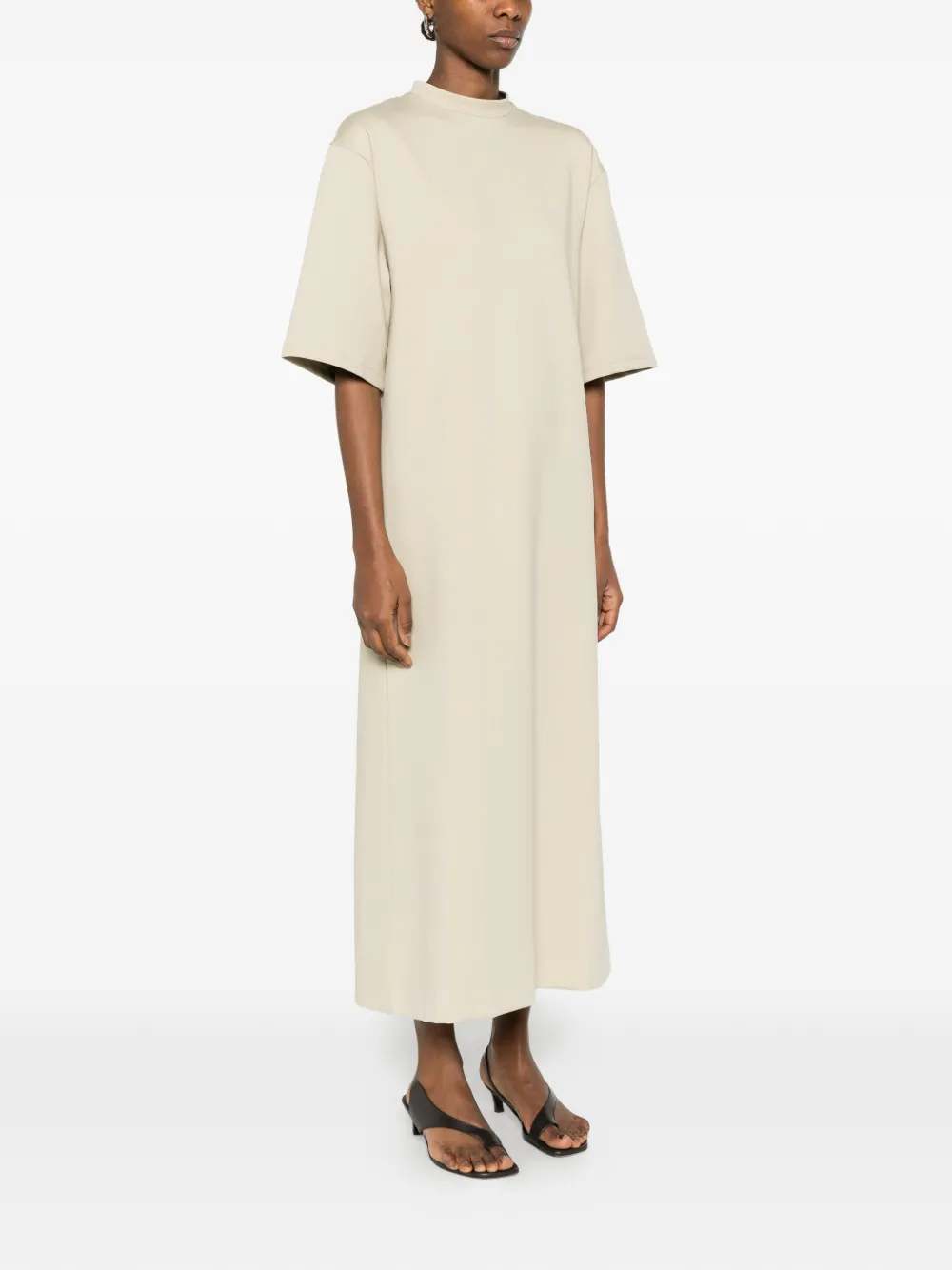  Wardrobe.nyc Crew Neck Dress - Neutrals 