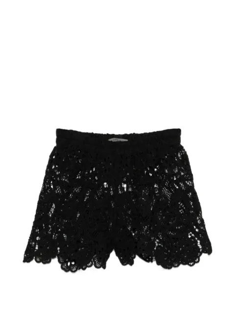 Maurizio Braschi lace mini shorts