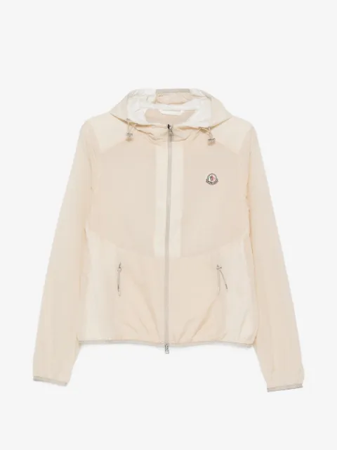 Moncler Edasic logo-patch hooded jacket