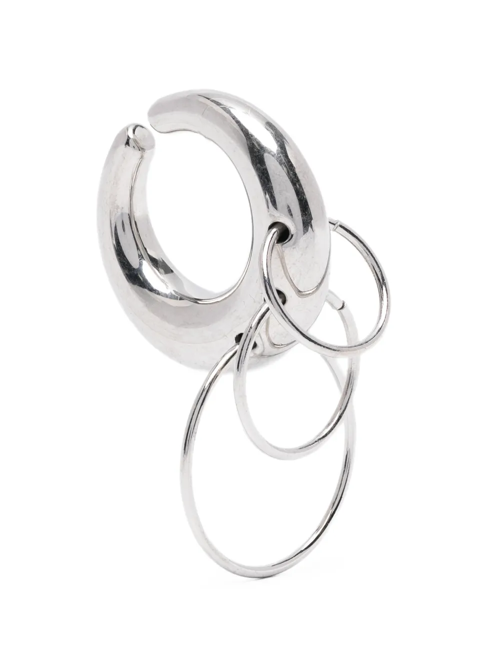 Panconesi silver-tone earrings - Argento