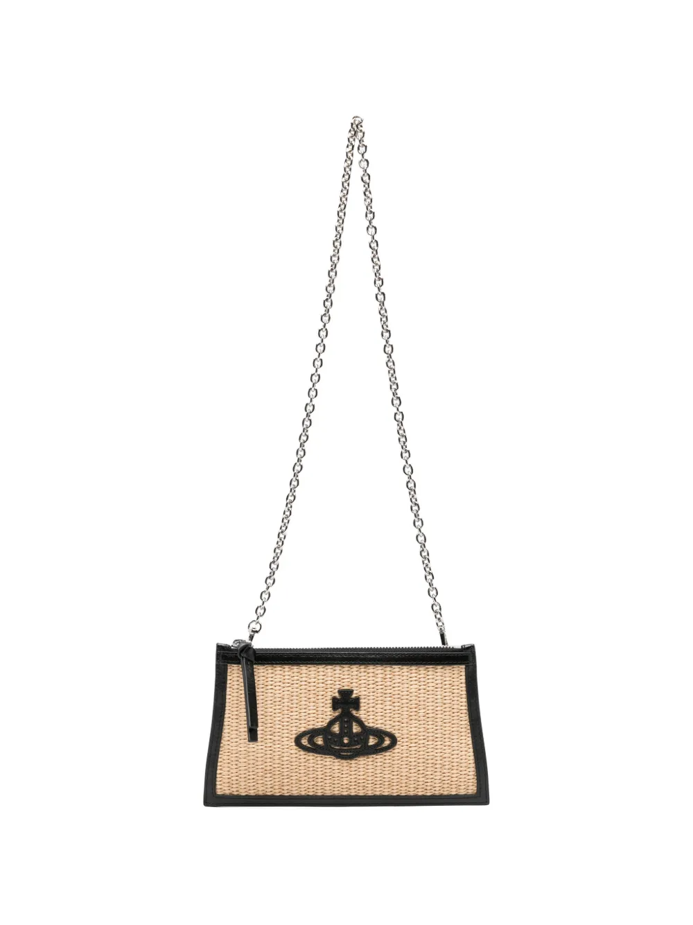Vivienne Westwood small flat clutch bag - Toni neutri