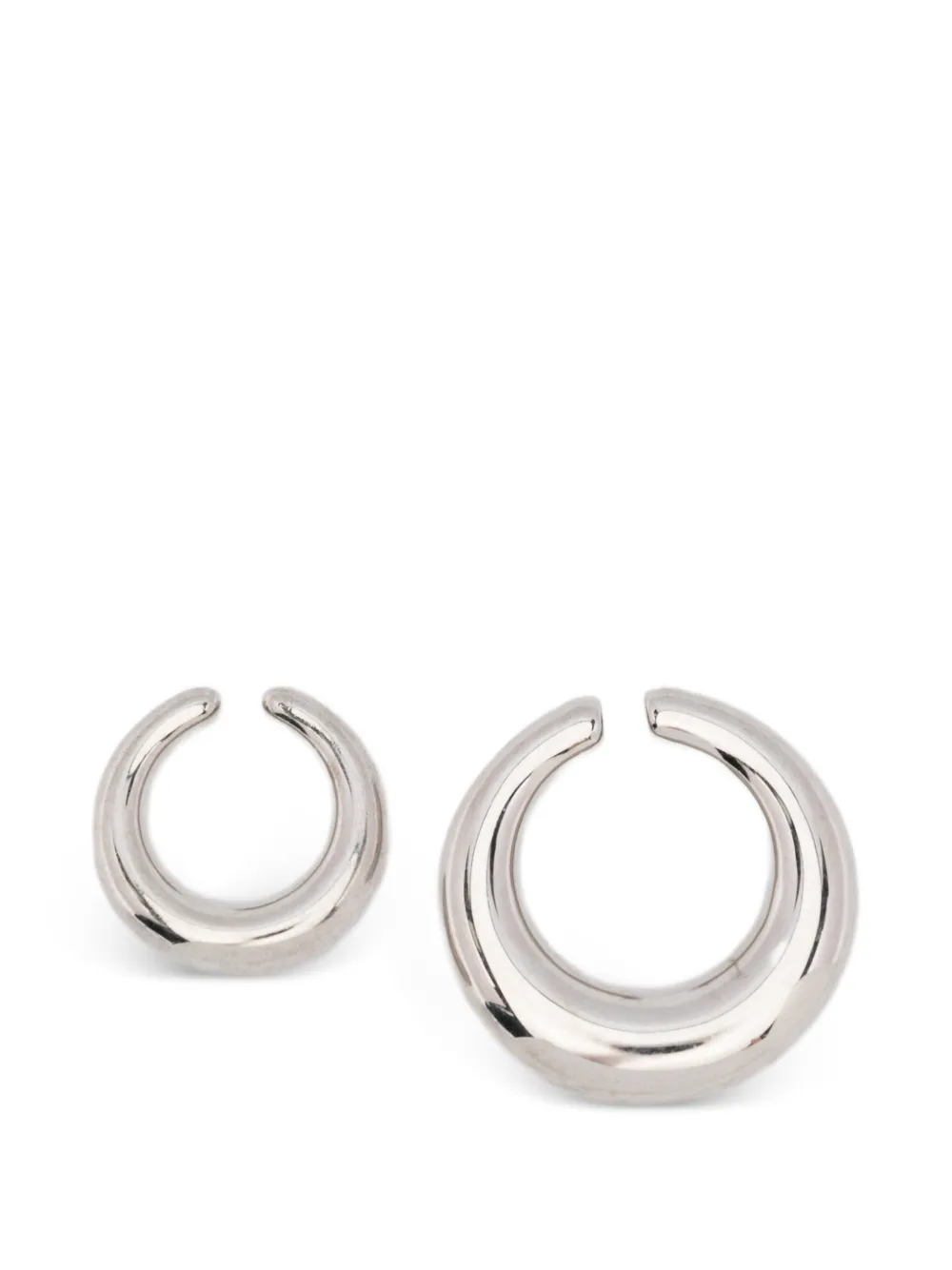 Panconesi Circle ear cuffs - Argento