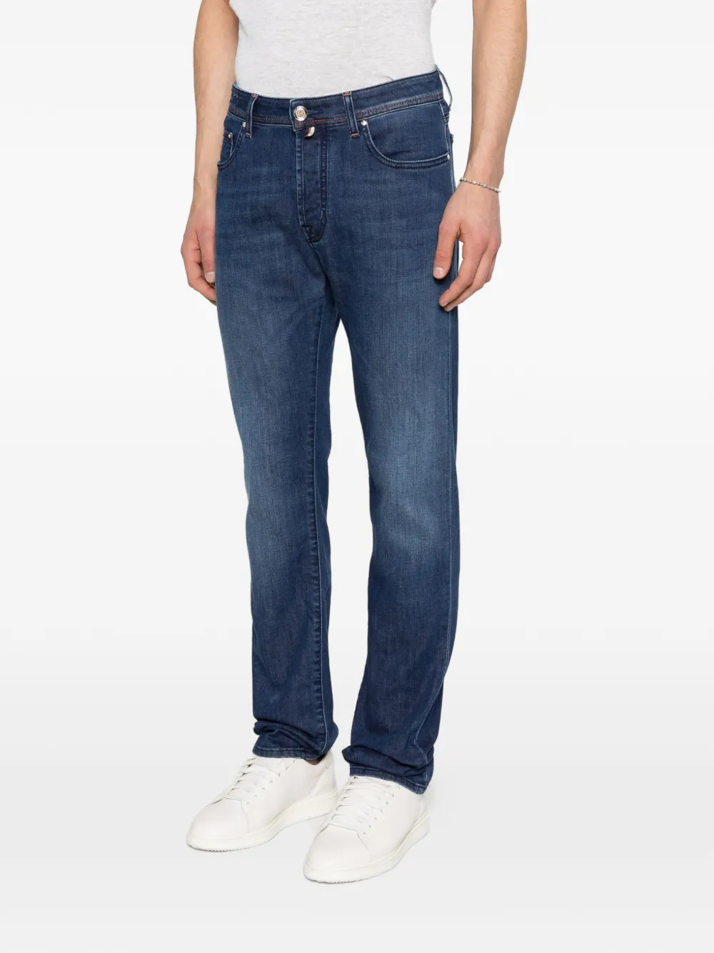 Jacob Cohën Bard jeans met vijf zakken Blauw
