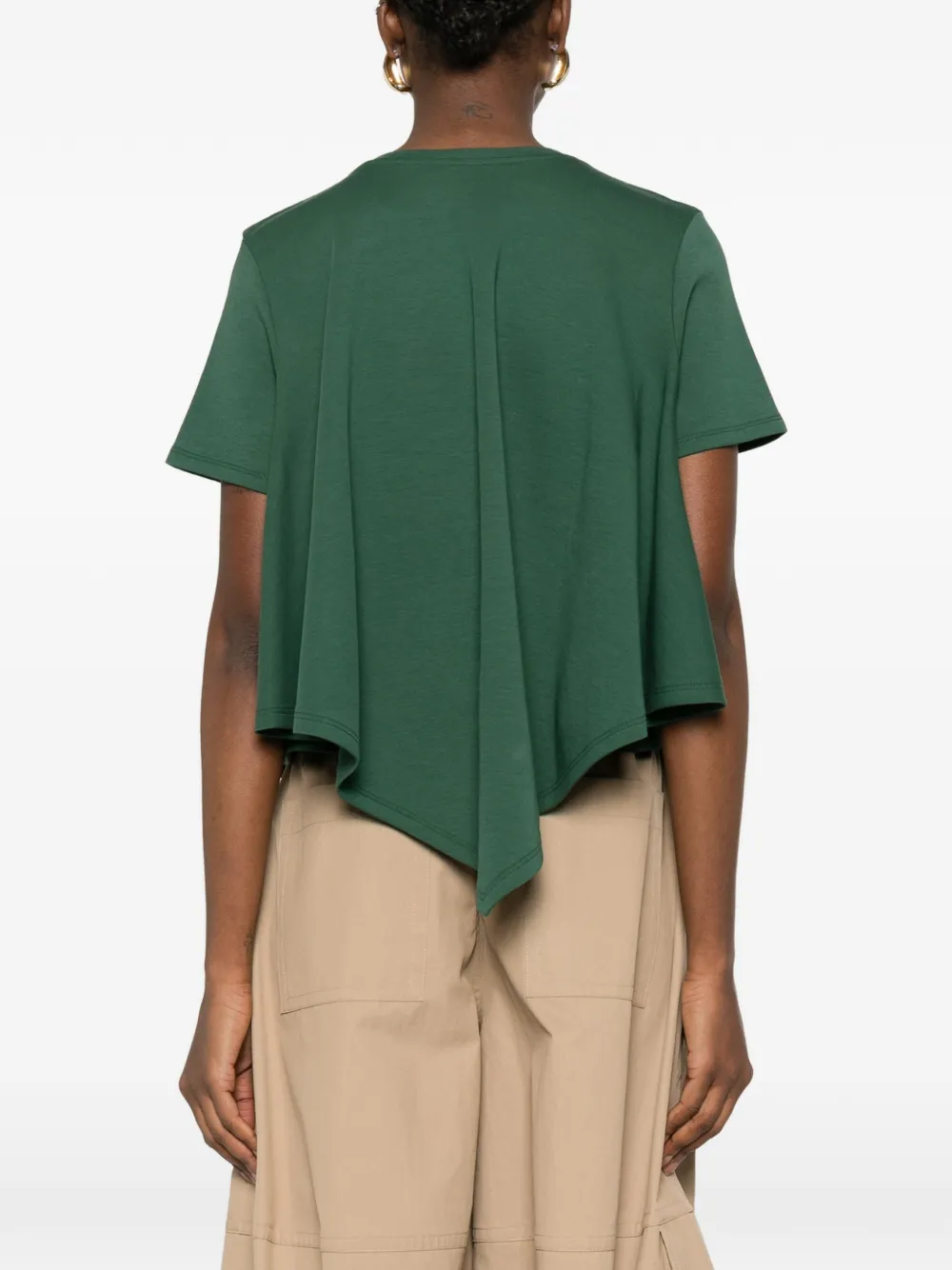 LOEWE Asymmetrisch T-shirt Groen