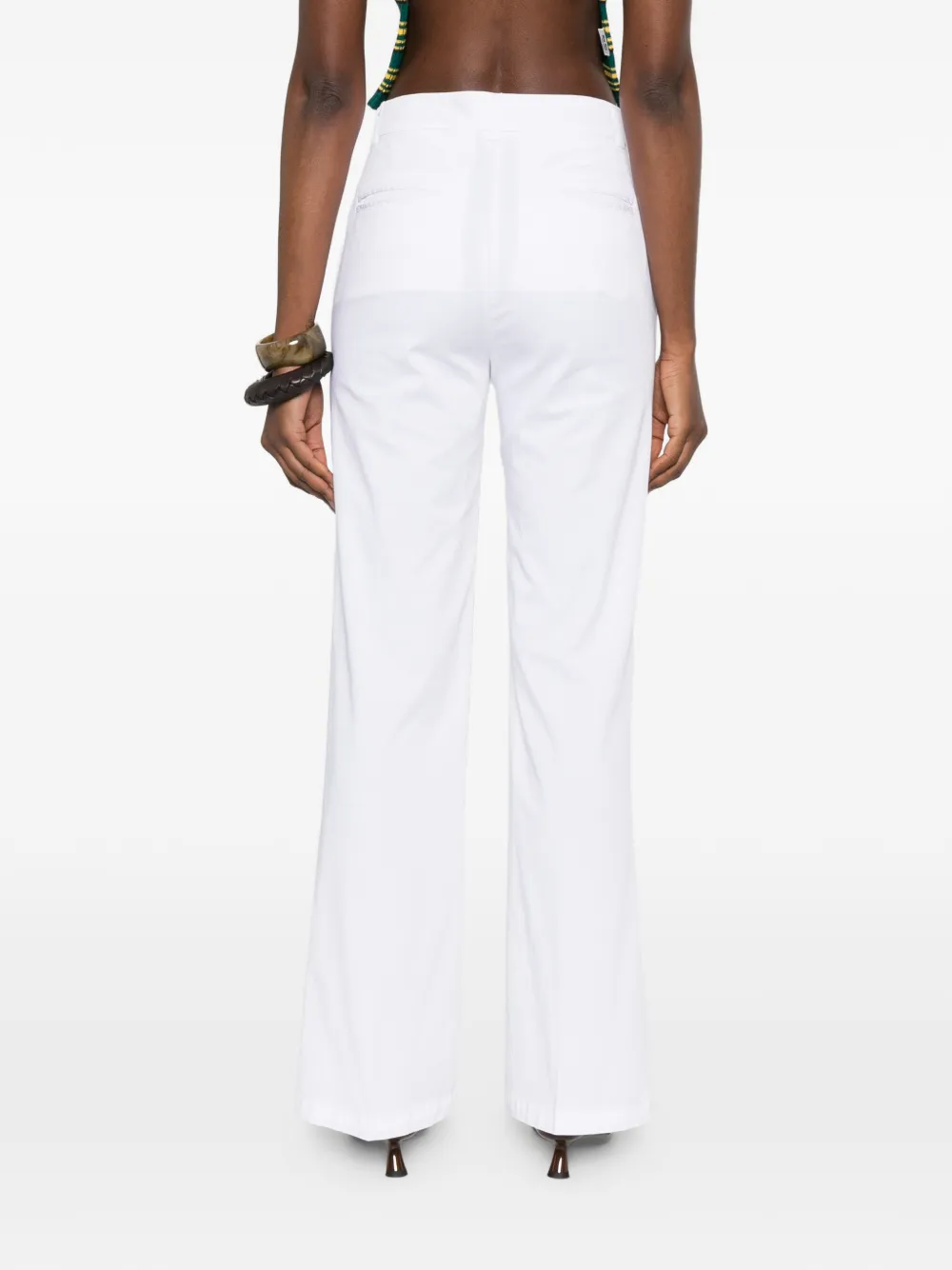 40 WEFT Thea witte straight broek