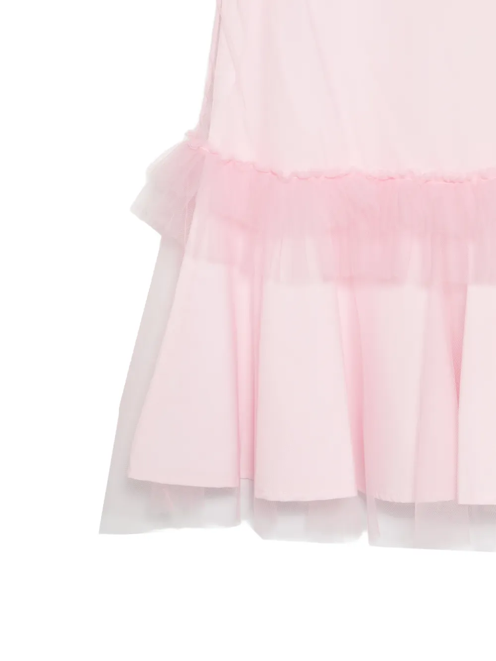  Monnalisa Ruffled Dress - Pink 