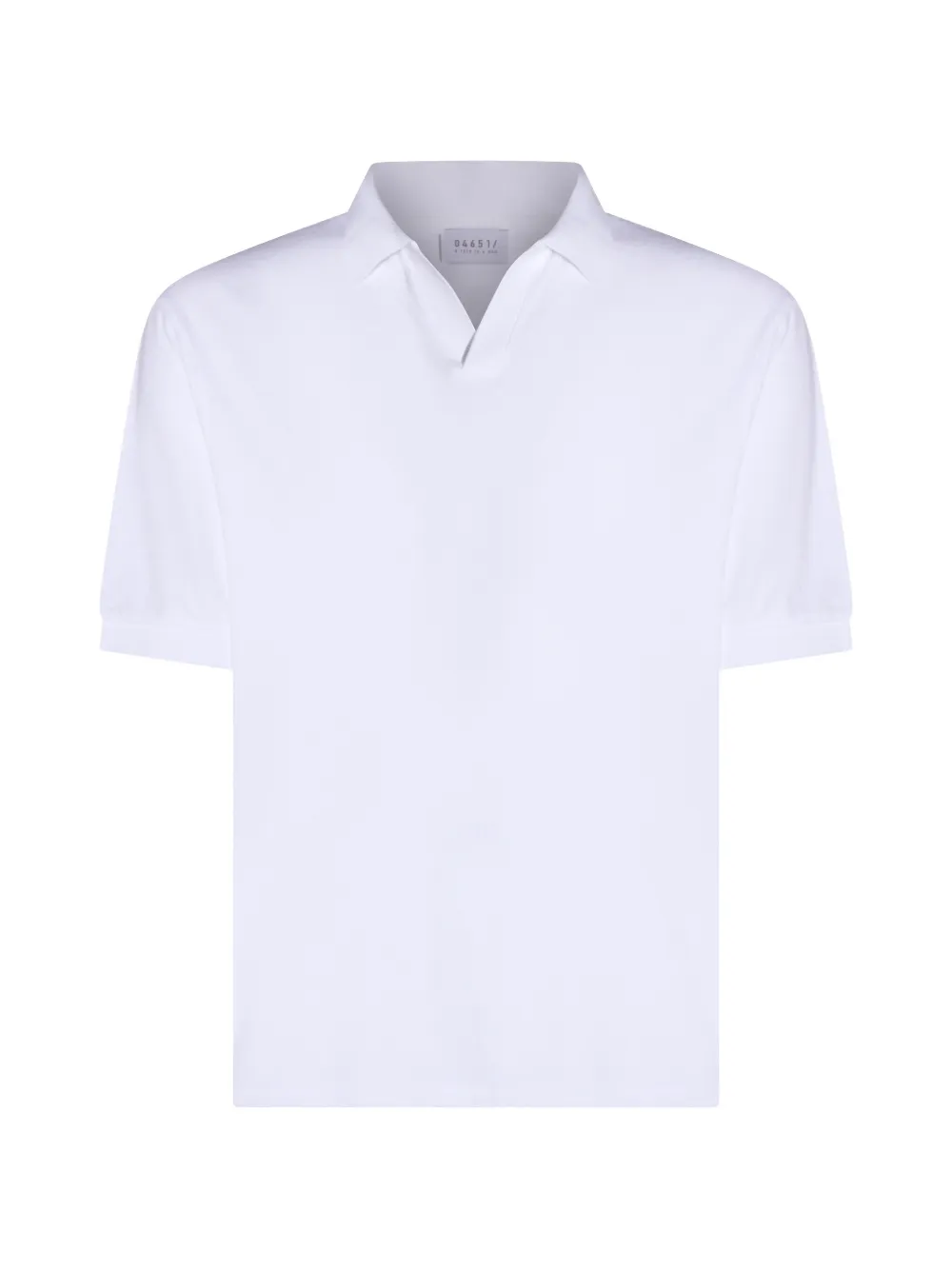 04651 / A TRIP IN A BAG V-neck T-shirt - Bianco