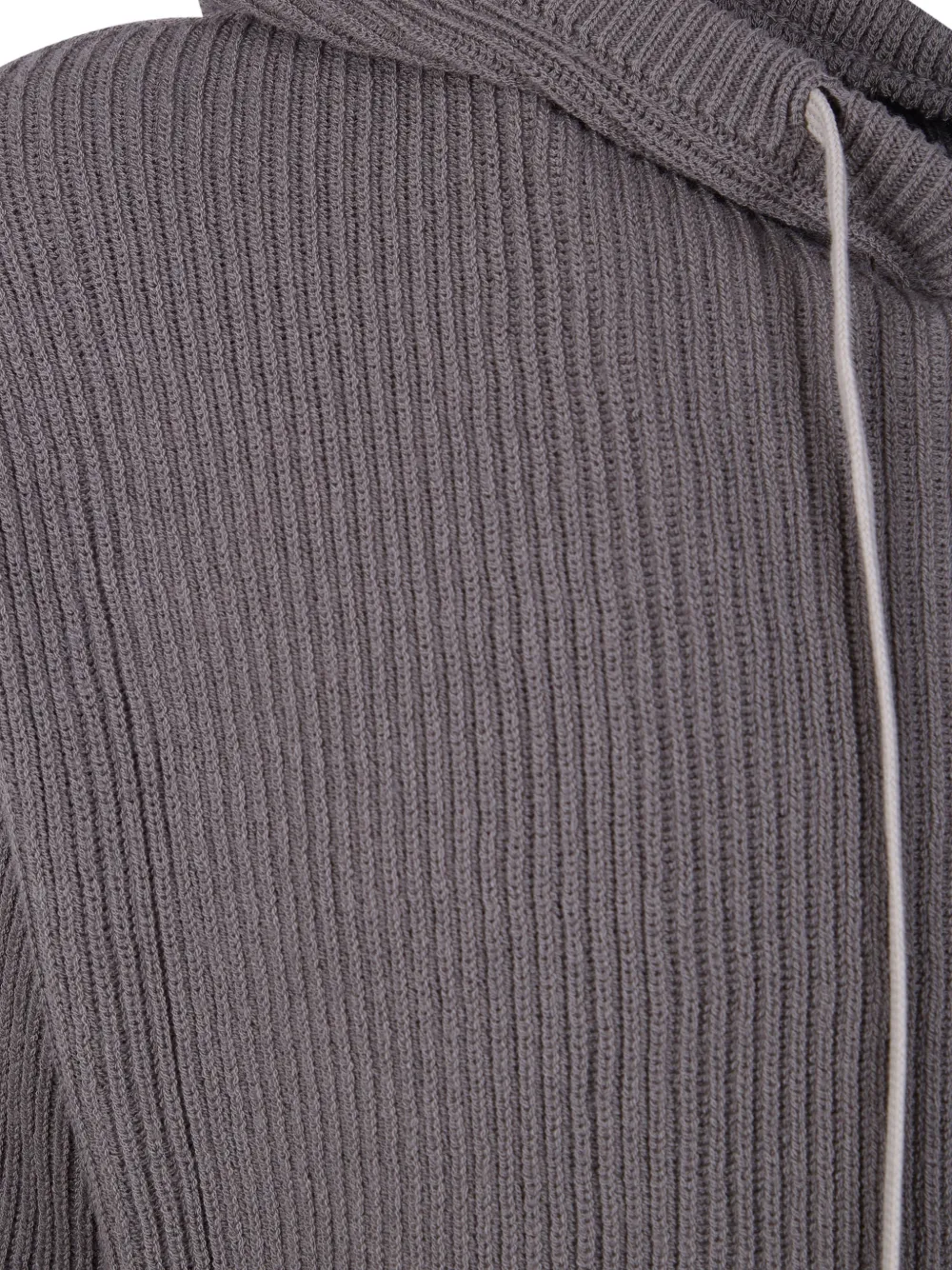 Rick Owens Jack met capuchon en rits Grijs