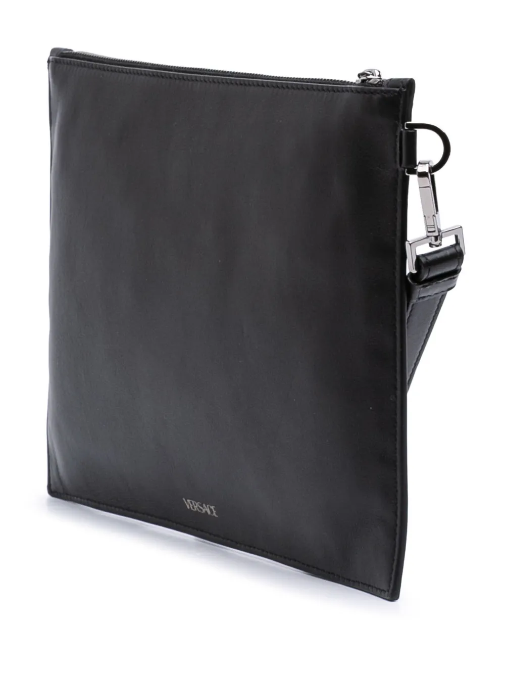 2010-2026 Crystal Embellished Leather Clutch Bag