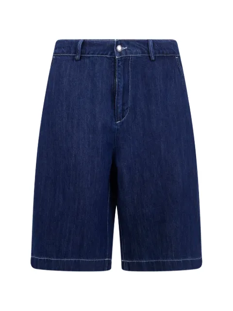 7 For All Mankind contrast stitch shorts