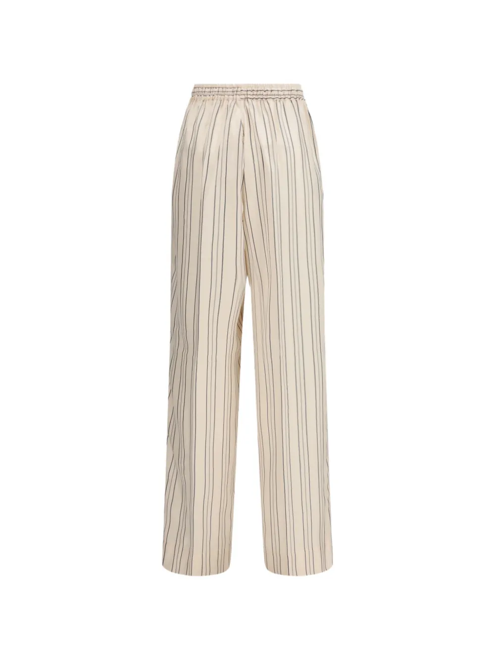  Umit Benan Michelle Striped Trousers - Neutrals 