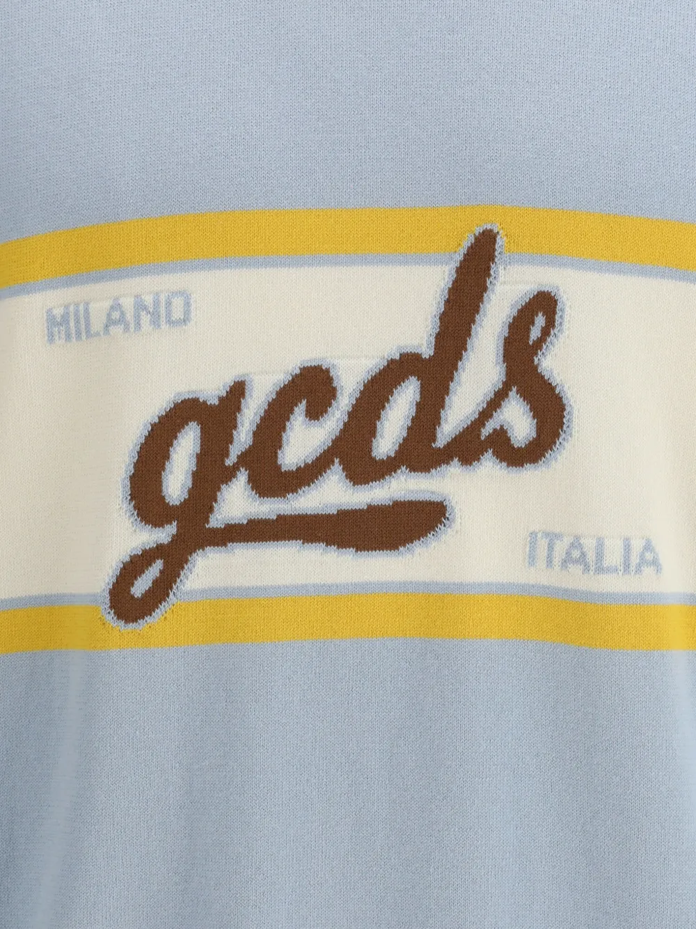GCDS T-shirt met logo Blauw