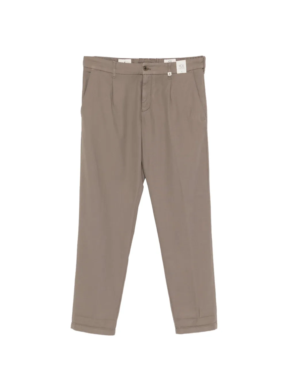 Myths pleated trousers - Marrone