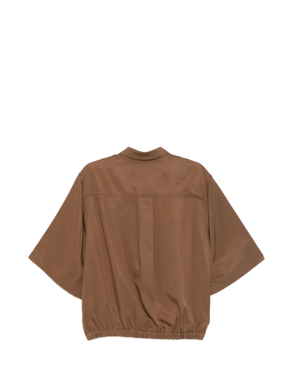  Nine In The Morning Tyche Pocket Short-sleeve Top - Brown 