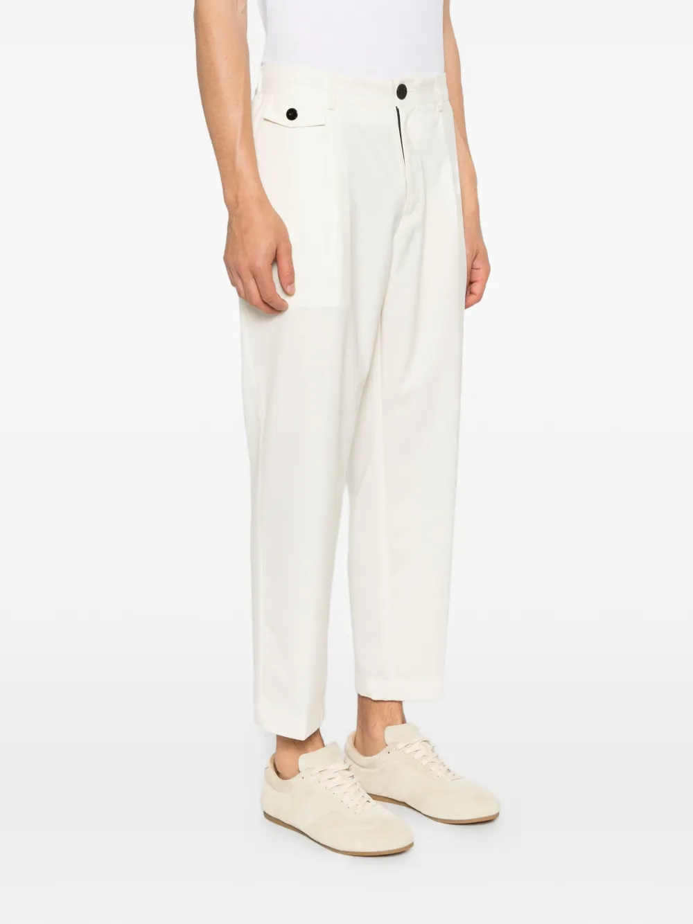  Pmds Tatho Pleated Trousers - Neutrals 