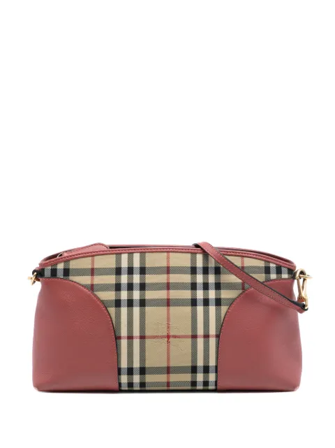 Burberry Pre-Owned 2000-2017 Small Horseferry Check Coated Canvas Chichester crossbody bag