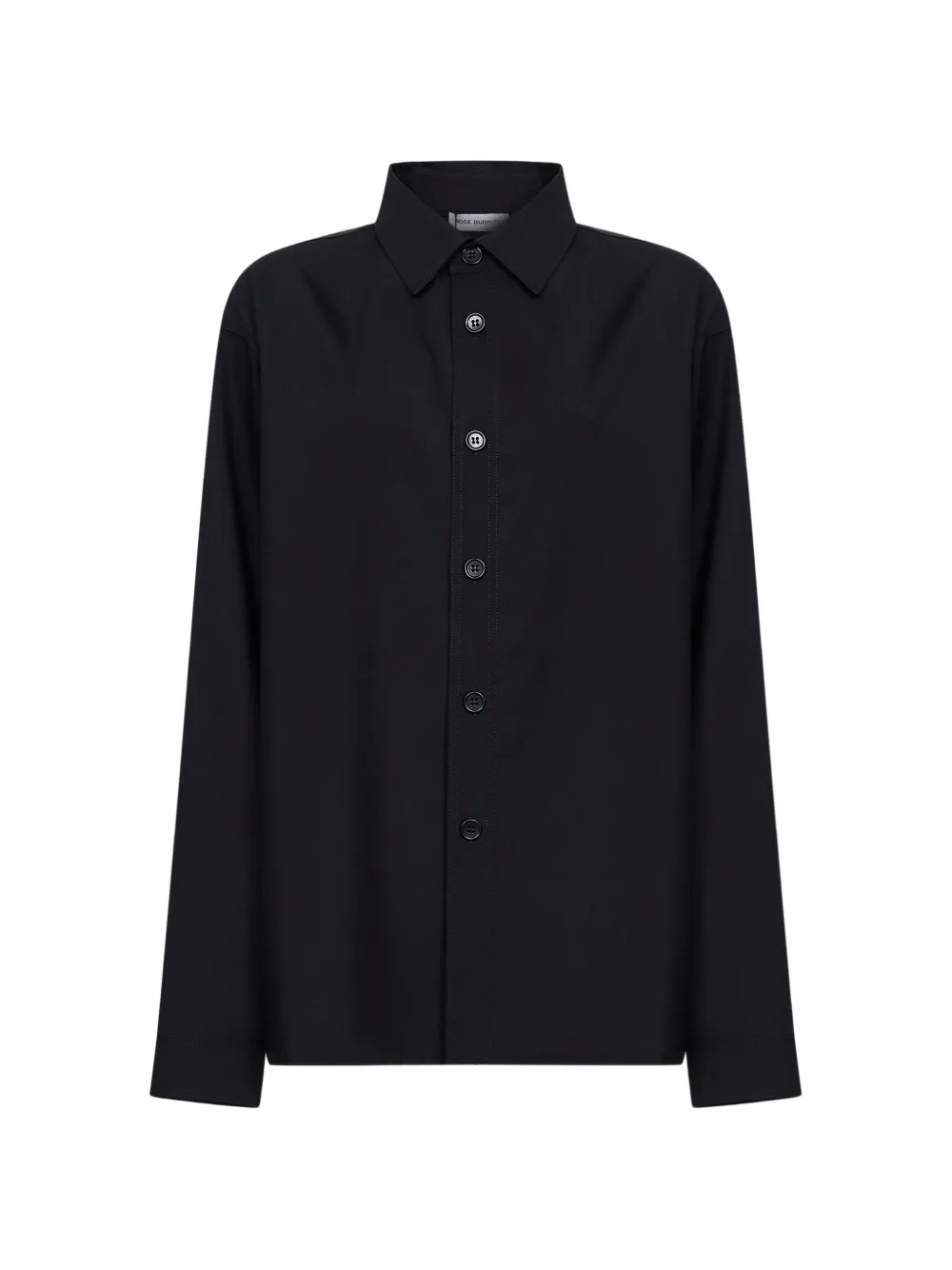 ROSE BURRITO buttoned shirt - Nero