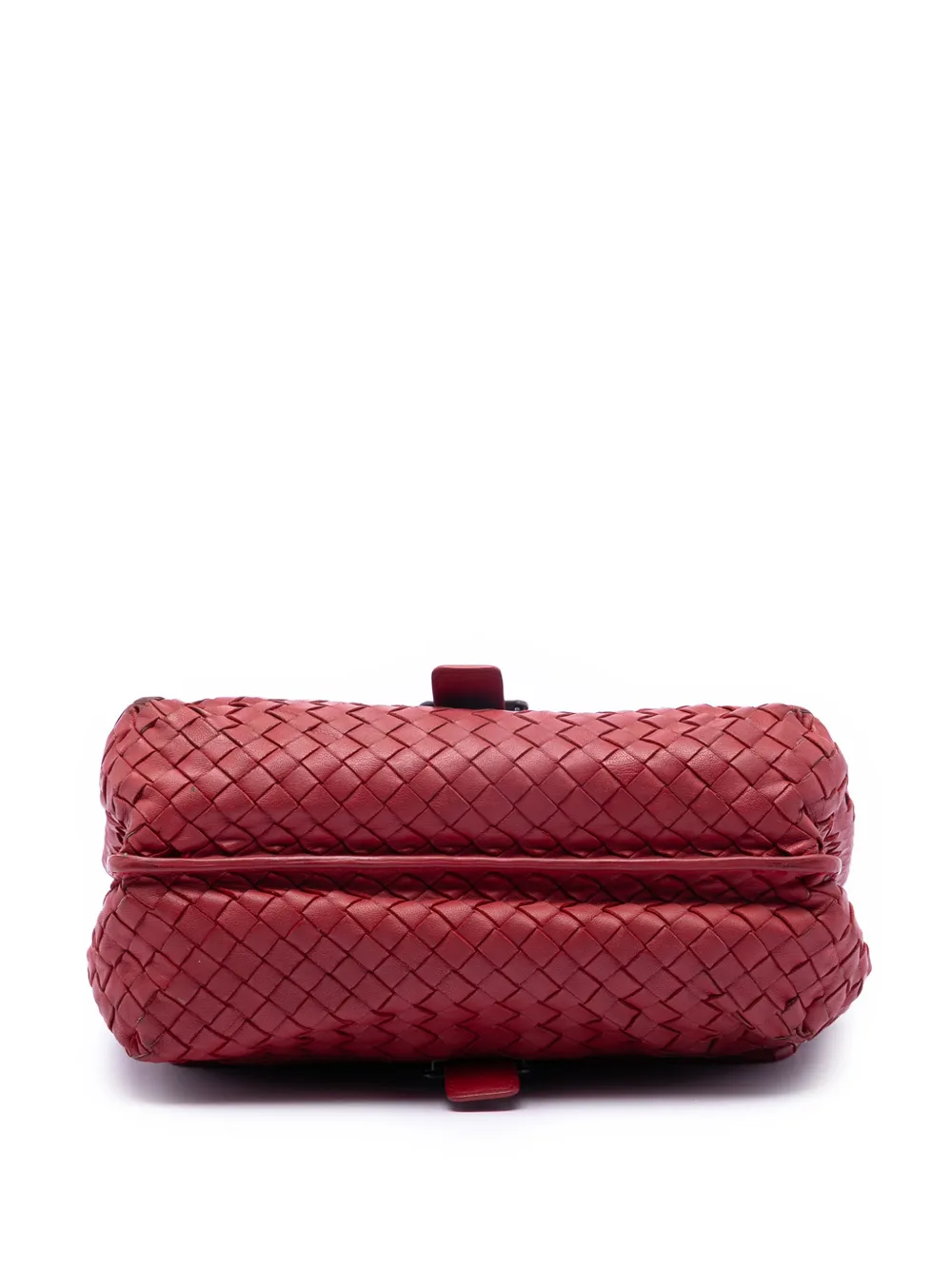 2012-2026 Nappa Intrecciato Double Sided Flap Messenger Bag Crossbody Bag