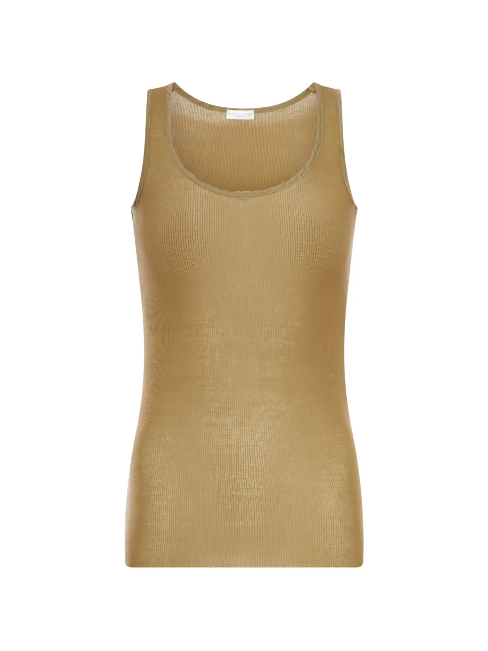 Roberto Collina ribbed tank top - Verde